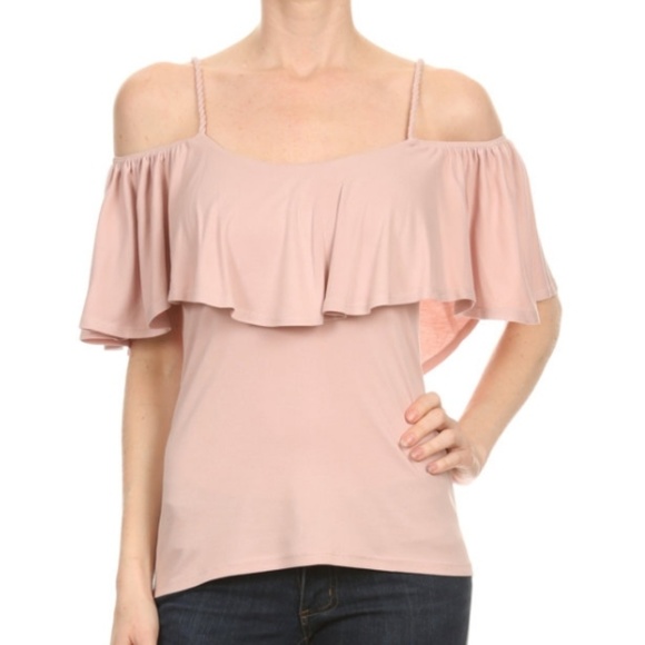 Gray Off-Shoulder with Strap - Picture 4 of 4